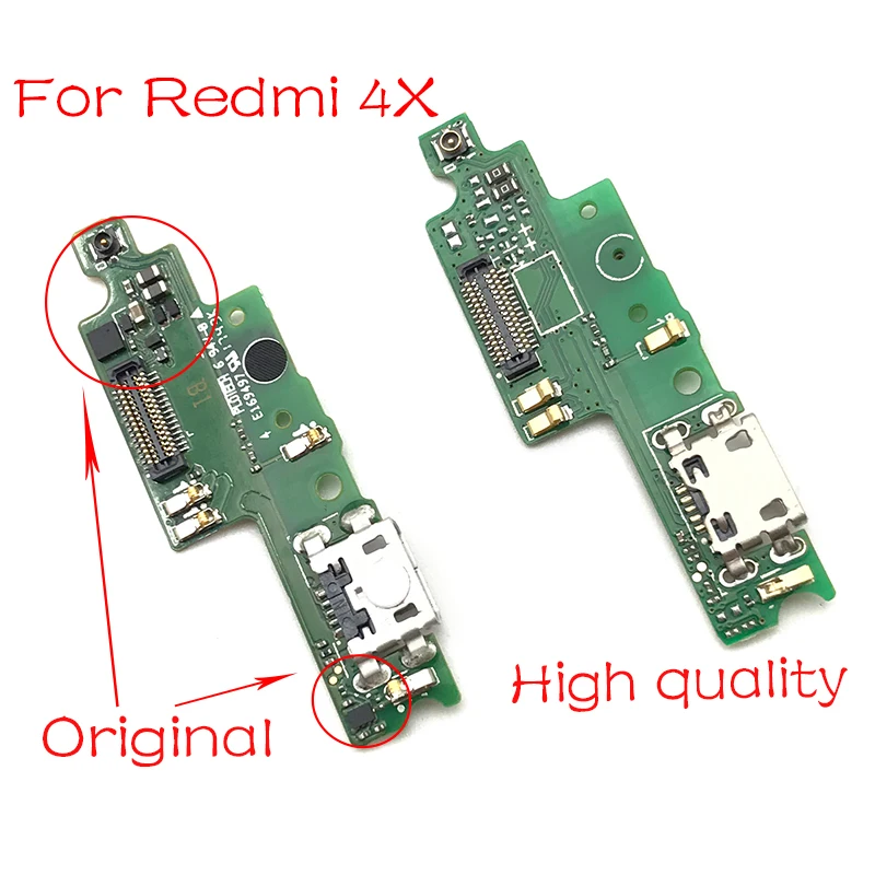 Для Xiaomi Redmi 4X4 Pro usb зарядная док-станция разъем для зарядного устройства микрофон гибкая лента