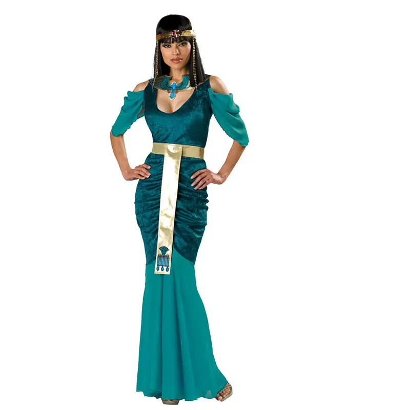 

Ancient Egypt cleopatra costume high quality stage play egyptian women halloween Ancient Egypt cleopatra costume 40024