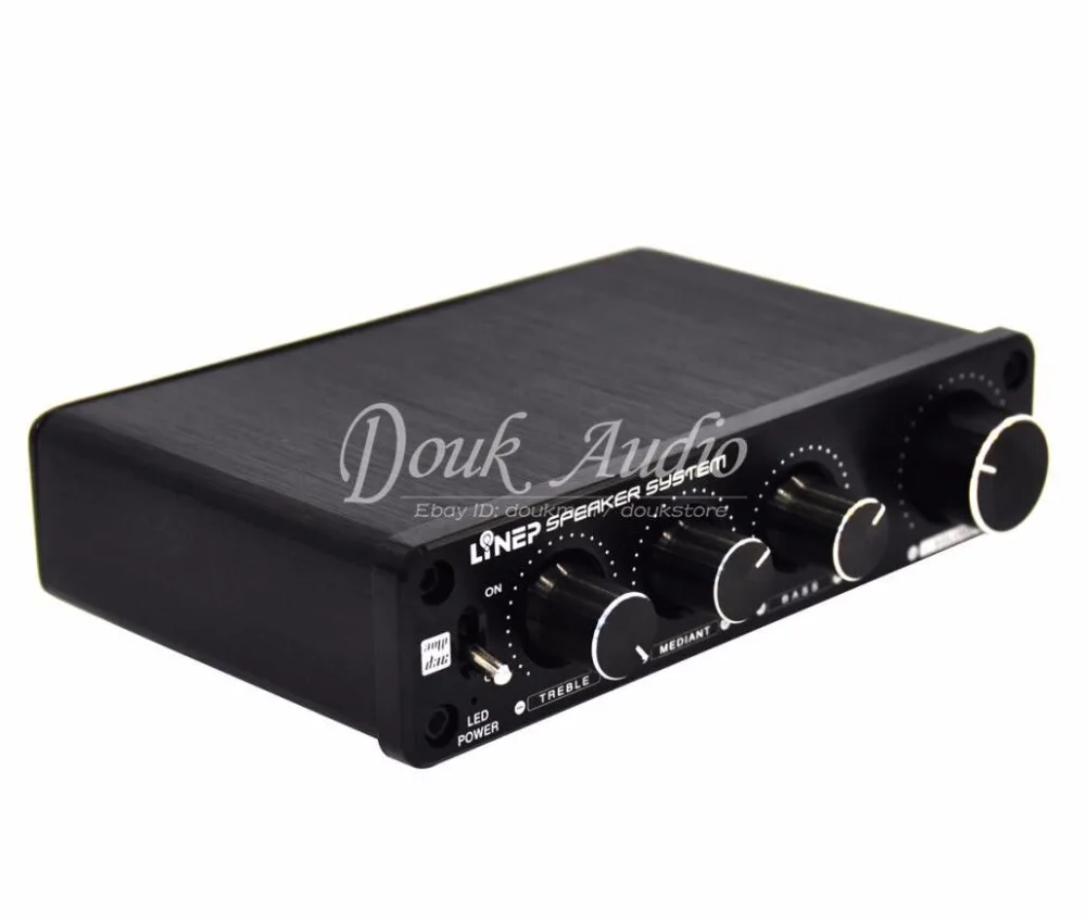 

Treble-Bass 136W Power Amplifier Sound Effector Four-channel Controller Pre-amp