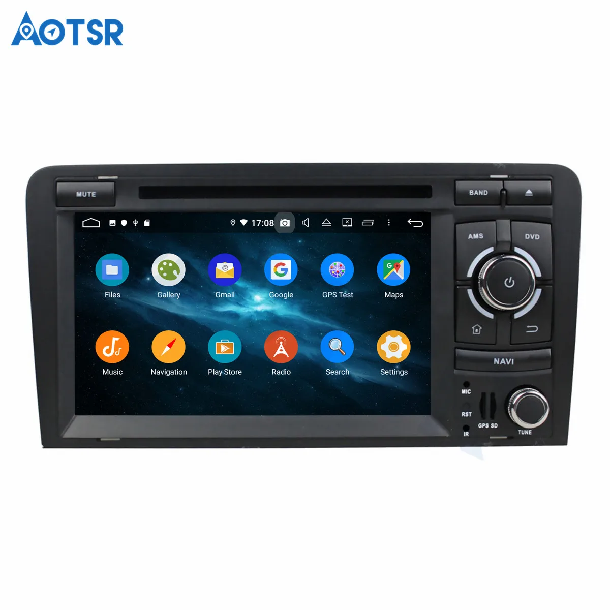 Автомобильный gps навигатор Android 9 0 для Audi A3 2003 2013 автомобильный dvd плеер головное