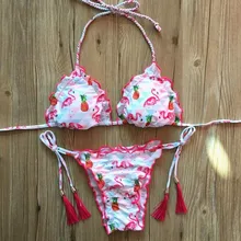 Summer Sexy Swimwear Triangle Bathing Suit Women Print Bikini Set Push-up Swimsuit New Swimming Suit Summer Sexy Swimwear Triangle Bathing Suit Women Print Bikini Set Push-up Swimsuit New Swimming Suit