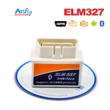 Hottest White Small Bluetooth ELM 327 OBD2 / OBDII ELM327 V2.1 Car Diagnostic Scanner