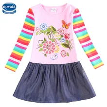Novatx H5803 Fille robe pour les filles parti princesse robe enfants robes pour les filles vêtements nova marque enfants vêtements pour les bébés