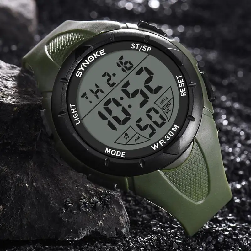 

Luxury Brand Mens Sports Watches Dive 30m Digital LED Military Watch Men Fashion Casual Electronics Wristwatches Relojes