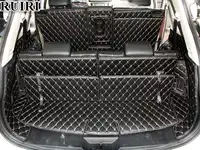 ดีเสื่อ! ชุดรถ trunk สำหรับ Nissan X-trail T32 7 ที่นั่ง 2019 กันน้ำพรม cargo liner สำหรับ xtrail 2018-2014