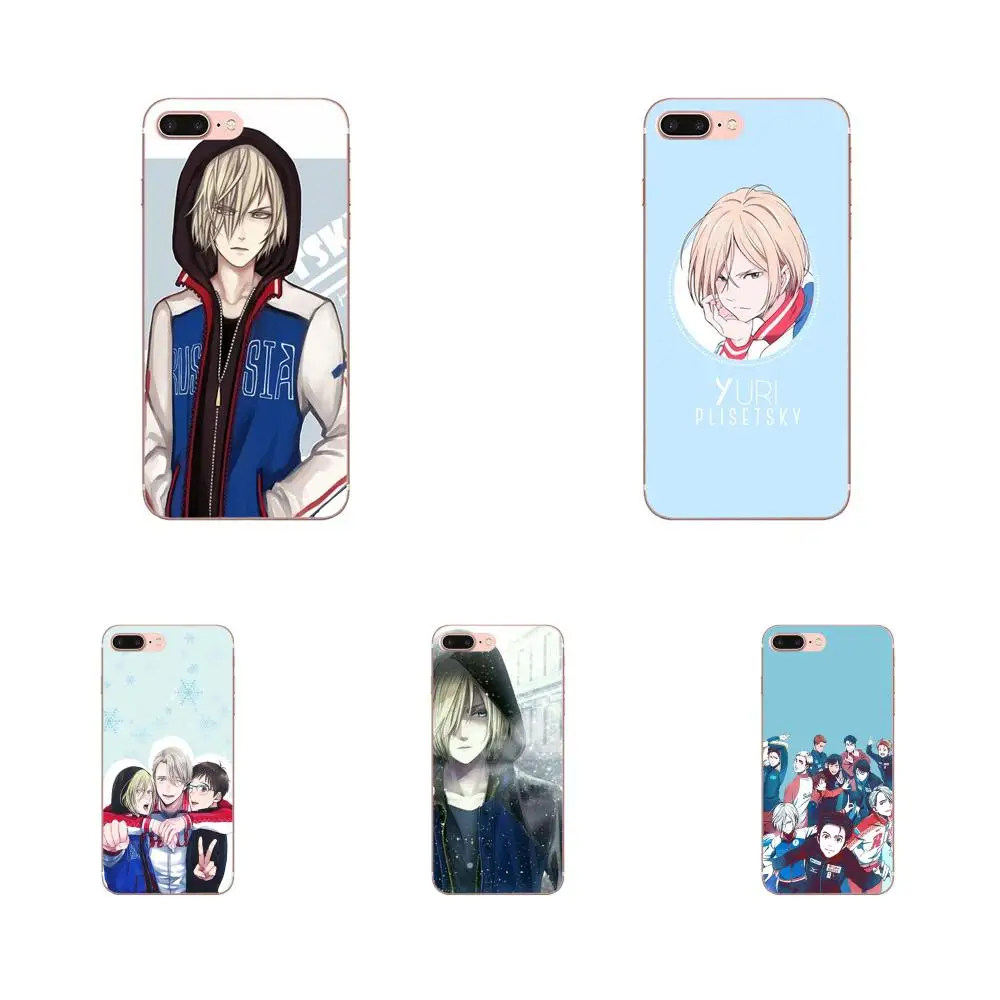 Мягкий чехол из ТПУ для телефона с рисунком аниме Yuri On Ice Plisetsky Galaxy A3 A5 A7 A8 A9 A9S On5 On7