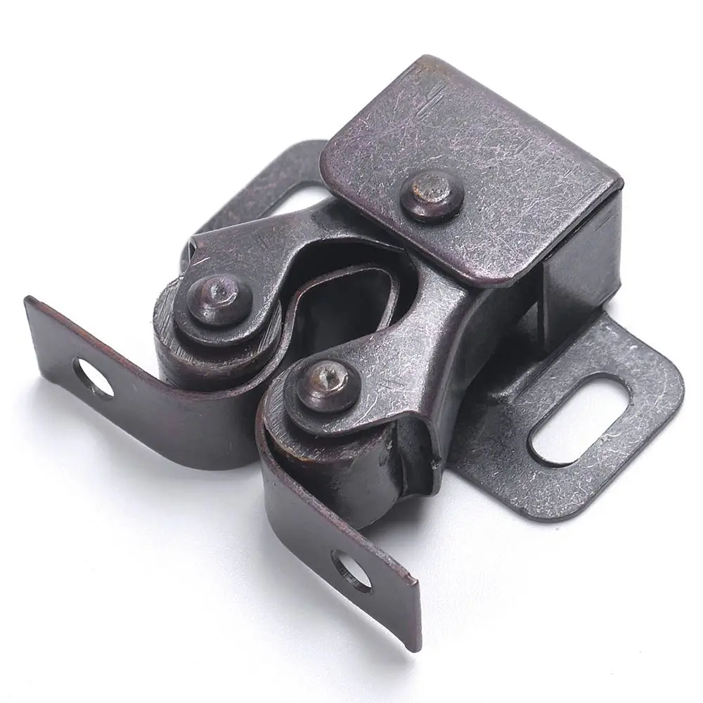 1Pcs Premium Double Ball Roller Catches Cupboard Door Latch Hardware Copper Durable Home 1Pcs Premium Double Ball Roller Catches Cupboard Door Latch Hardware Copper Durable Home
