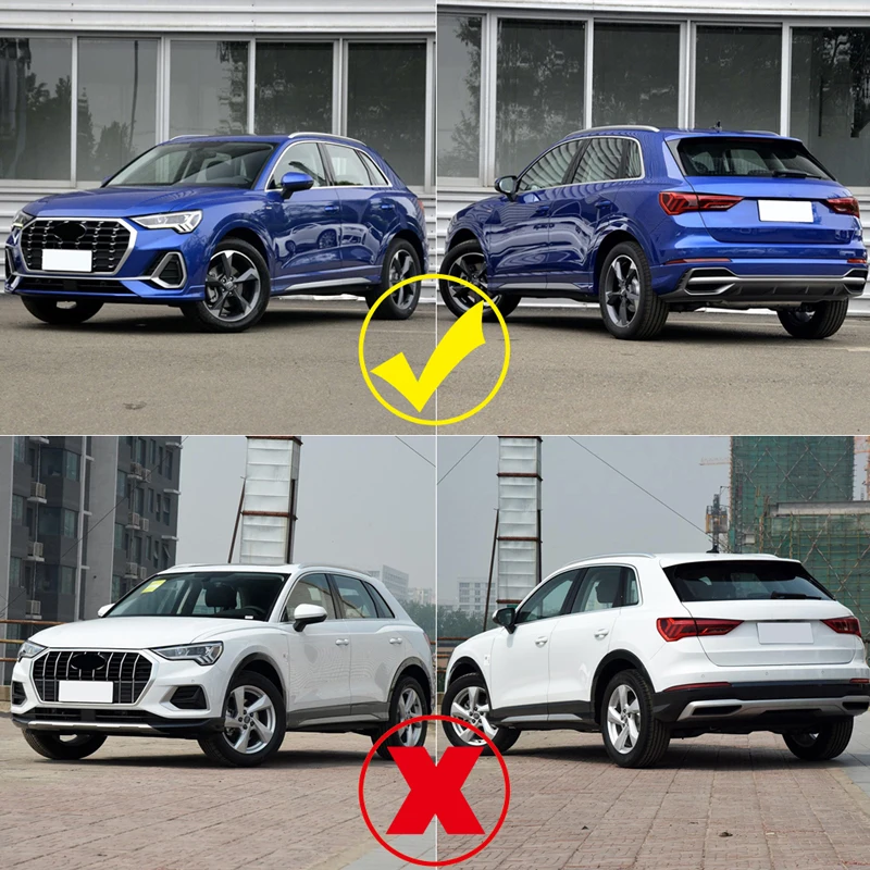 Для Audi Q3 SPORT черные Брызговики грязевые щитки охранники автомобильные аксессуары