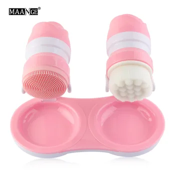 MAANG Face Wash Brushes Soft Facial Cleaner Design Health Beauty Silica Gel Cleaning Your Nose Effectively Be Fixed On The Shelf 1