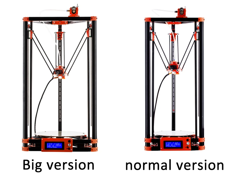 3d принтер с полностью металлической рамой с подогревом, Профессиональный 3d цветной принтер с 2 Гб sd-картой, ЖК-40 м, нить