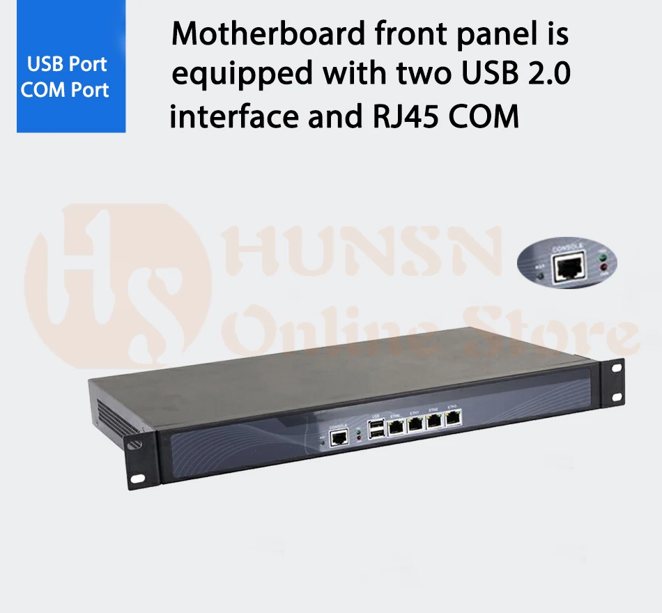 Firewall Mikrotik Pfsense Router PC N2600 HUNSN RS12 (01)