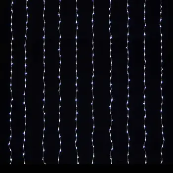 

320LED bulbs water flow snowing effect curtain led waterfall string Lights 3M*3M Christmas Xmas Wedding Party Background garden