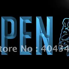 LK771-открытая ПИЦЦА от Slice кафе светодиодный неоновый свет знак