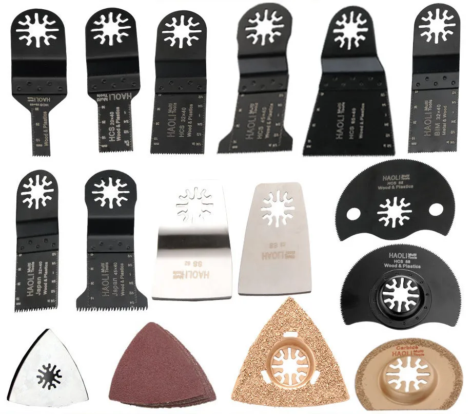 40 pcs kit professional oscillating multi font b tool b font saw blade for renovator font
