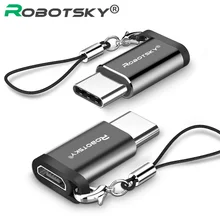 Adaptador usb tipo-c micro conversor usb cabo tipo c adaptador usb 3.1 suporte otg para xiaomi 4c/huawei/htc oneplus lg tablet