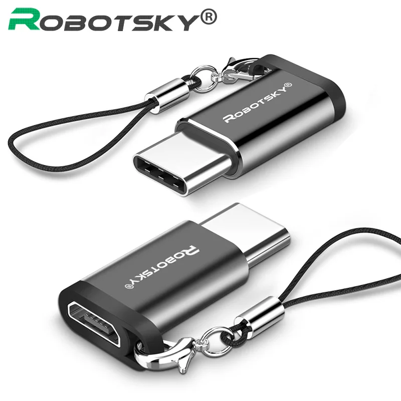 

NEW USB Type C to Micro USB Male to Female Adapter USB Type-C Support OTG For Xiaomi 4C /LeTV /Huawei /HTC Oneplus LG Tablet