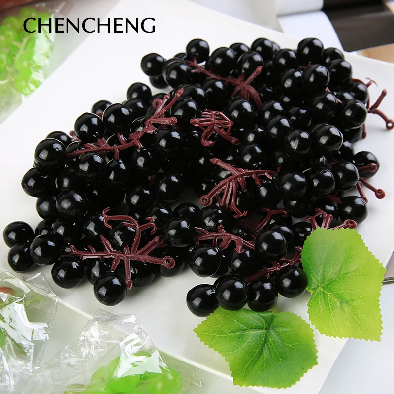 CHENCHENG 15 шт./лот искусственное растение винограда зеленые поддельные фрукты
