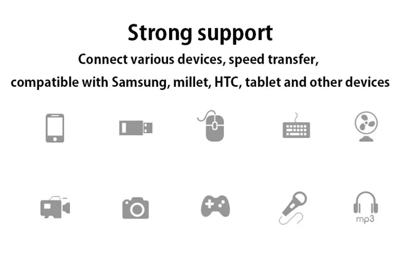 Мобильный телефон usb-адаптер C к Micro USB OTG Тип C адаптер конвертер для Macbook USB флэш-накопитель игровой консоли наушники