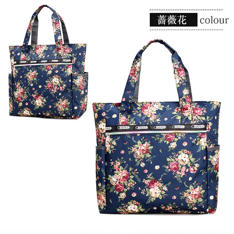 

2019 New Fashion Women Handbag Bohemin Style Print Wild Shoulder Bag Commating of Commating big Women's Canvas Handbag Bolsas
