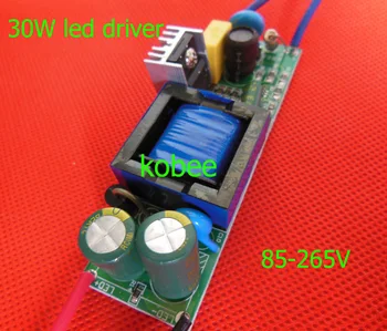 

30W LED Driver Light Lamp Chip for Transformers Power Supply 0.6A Input AC110V-240V Output DC28-34V