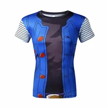 2016 classic cartoon dragonball super messiah who 3D T-shirt cartoon Foley sand vegeta armor male and female leisure T-shirt