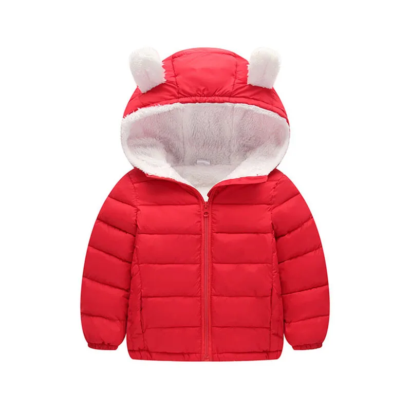 Baby Girls Jacket Autumn Winter For Coat Kids Warm Hooded Outerwear Boys Children Clothes | Детская одежда и обувь