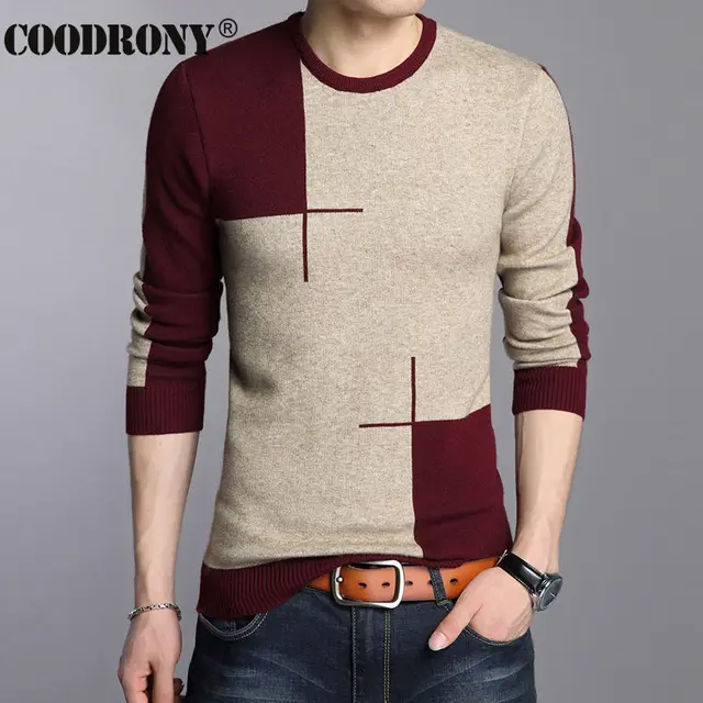 COODRONY 2017 Winter New Arrivals Thick Warm Sweaters O