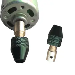 Универсальный цанговый зажимной мини-патрон 0,3-3,5 мм Диапазон зажима микро патрон сверло адаптер с гаечным ключом для электронных/ручных
