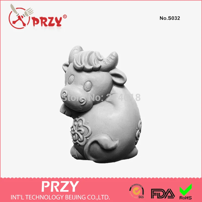 PRZY DIY распродажа, горячая Распродажа, 3D силиконовая форма в форме собаки, форма для украшения тортов мастикой, животные, мыло ручной работы, форма с ароматом камня