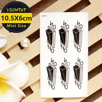 

1 piece Waterproof Temporary Tattoo Sticker Cute switch tattoo Water Transfer fake tattoo flash tattoo for girl women men