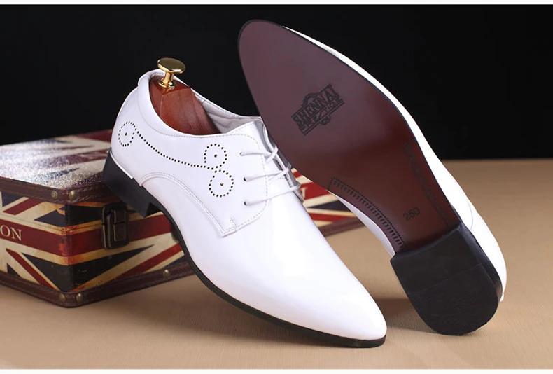 Mens Casual Shoes' Black Oxford Shoes Men Winter Autumn Spring Men Casual Shoes Leather Lace Business Formal Shoe For Mens Brand (10)
