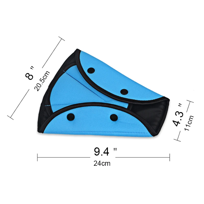 1 шт. детские автомобильные защитные накладки, предохранительный ремень безопасности, треугольник, регулятор защиты детей, регулировка ремня безопасности автомобиля