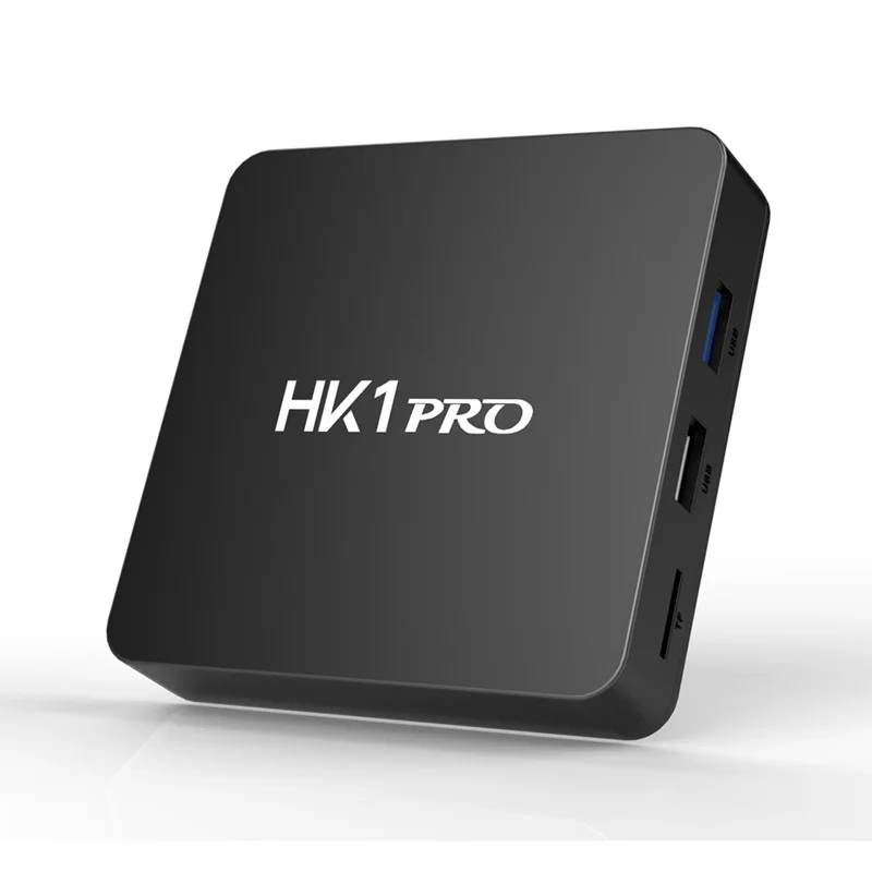 HK1 PRO Android 8.1 TV Box 4GB LPDDR4 64GB ROM  Amlogic S905X2 Quad Core USB 3.0 2.4G 5G WiFi Bluetooth 4K HD Smart Set Top Box