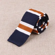 Mantieqingway мужской обтягивающий галстук популярный бренд галстук вязаный полосатый Печатный бизнес Костюмы Вязаные Галстуки Галстук для свадебной вечеринки