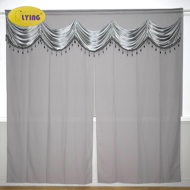 

Flying Tassels European Royal Luxury Valance Curtains for Living Room Window Curtains for Bedroom Valance Curtains for the hall