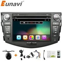 4 ядра 1024*600 HD Экран 2Din Android 6.0 автомобиль DVD для Toyota RAV 4 RAV4 Аудио Видео Стерео GPS навигации Радио RDS 3 г Wi-Fi