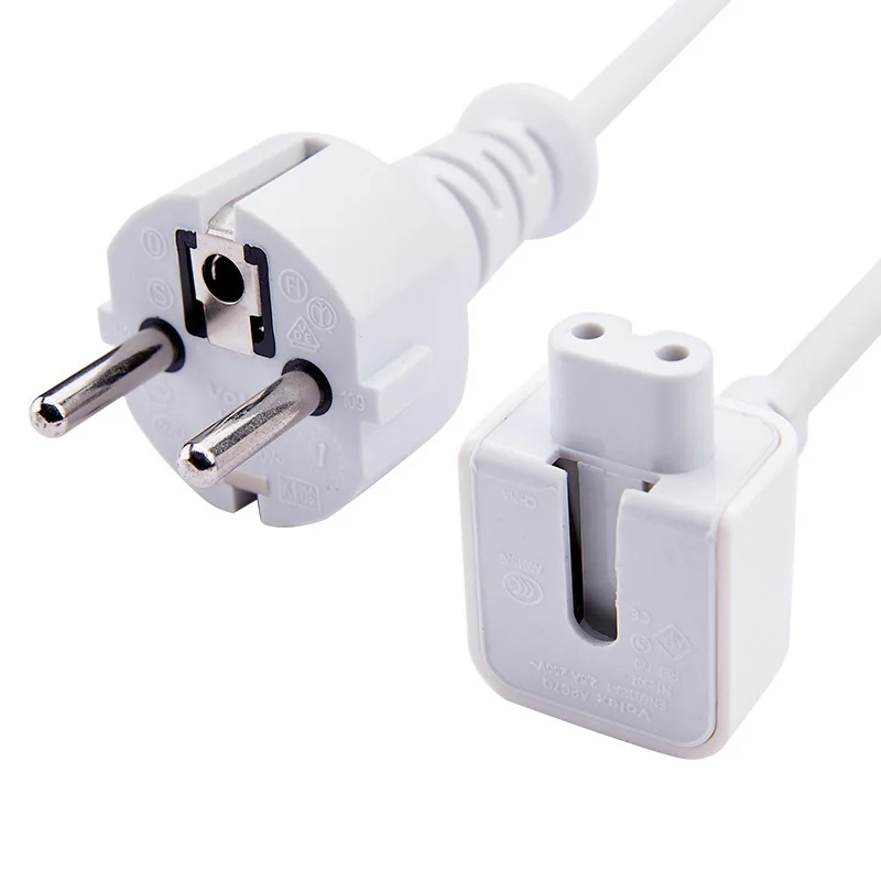 KALIDI EU Plug 1,8 м Адаптер питания переменного тока кабель-удлинитель для Macbook Air Pro 11 12 13 15 MacBook адаптер питания ЕС штекер головной шнур