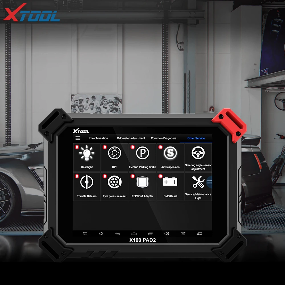 

XTOOL X100 PAD2 OBD2 Auto Key Programmer Odometer Correction Tool Code Reader Car Diagnostic tool with Special Function