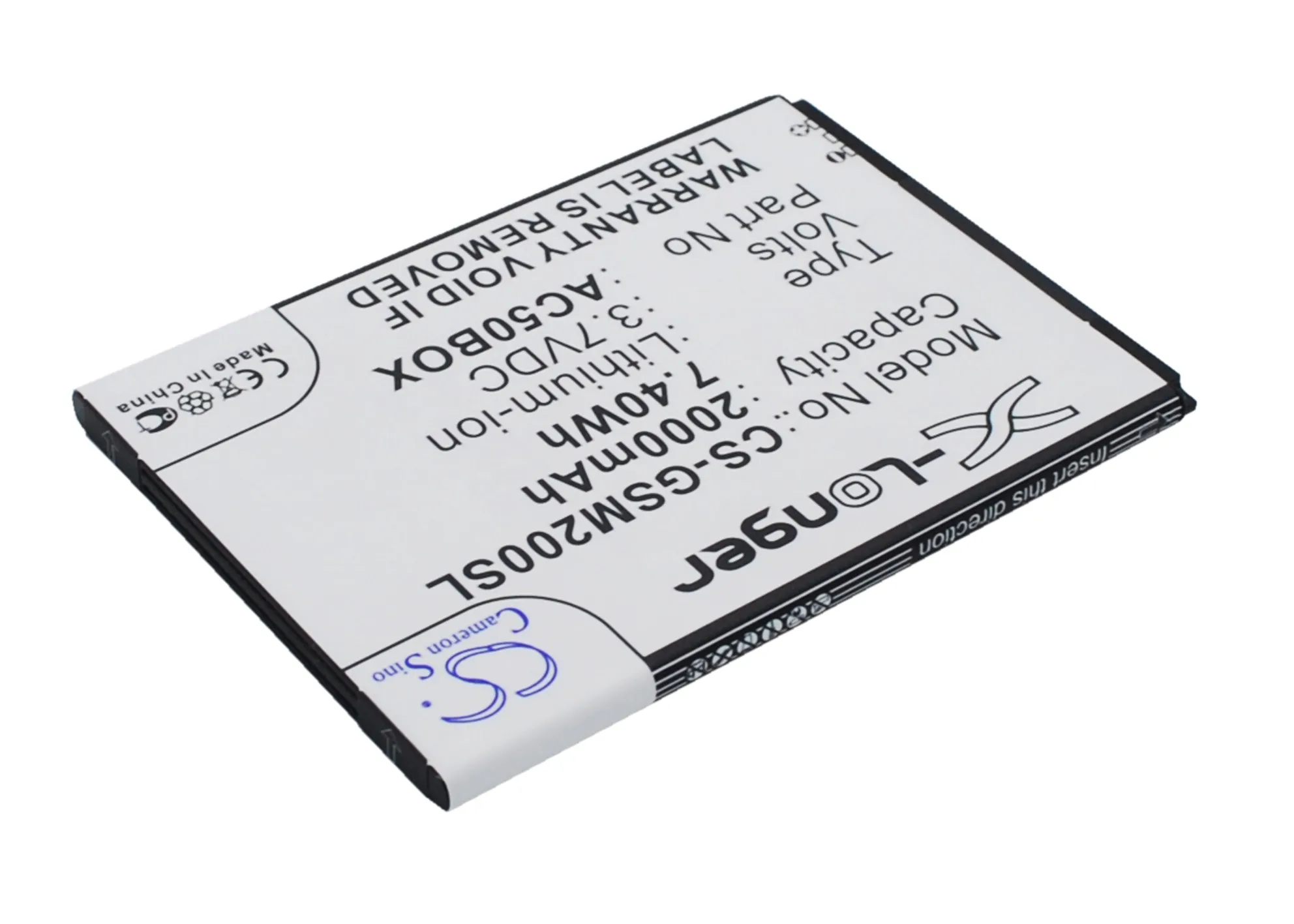 Высококачественный аккумулятор Cameron Sino 2000 мАч AC500BNE AC50BOX для Archos 50 platidium 50b скорости