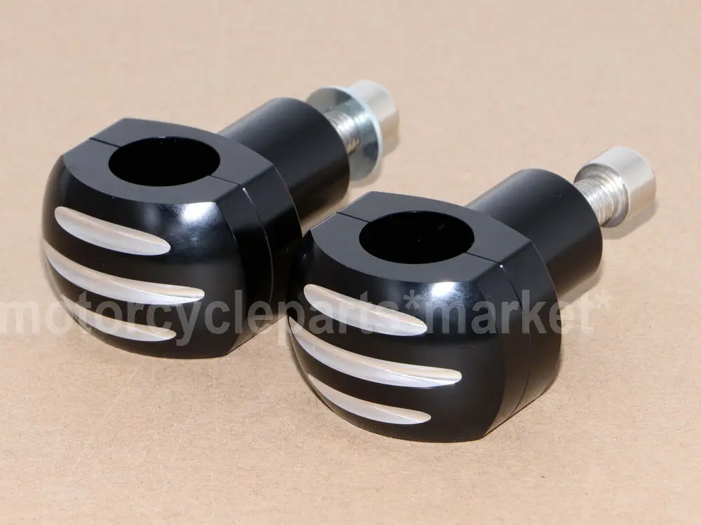 Для Harley Sportster XL883 XL1200 Dyna Softail Electra Glide Chopper Мотоцикл CNC алюминий " Ручка Бар Зажим Руль стояк