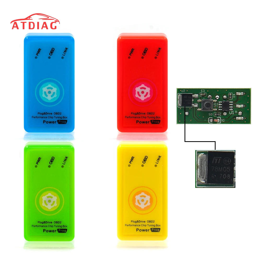 Nitro OBD2 Prower Prog для дизельного двигателя с большей мощностью и крутящим моментом