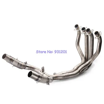 

For Kawasaki Z1000 (2010-2017) Motorcycle Exhaust Pipe Full System Front Pipe Headers Manifold Middle Link Pipe Titanium Alloy