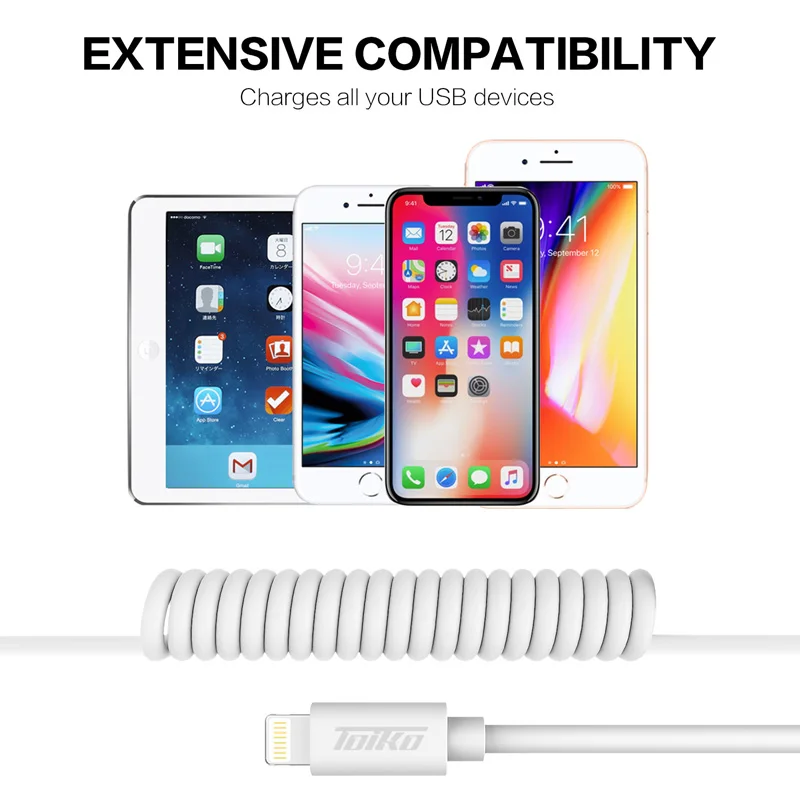 TOIKO 5V 3.4A автомобильное зарядное устройство адаптер для iPod iPad iPhone X 8 7 6s 6 Plus
