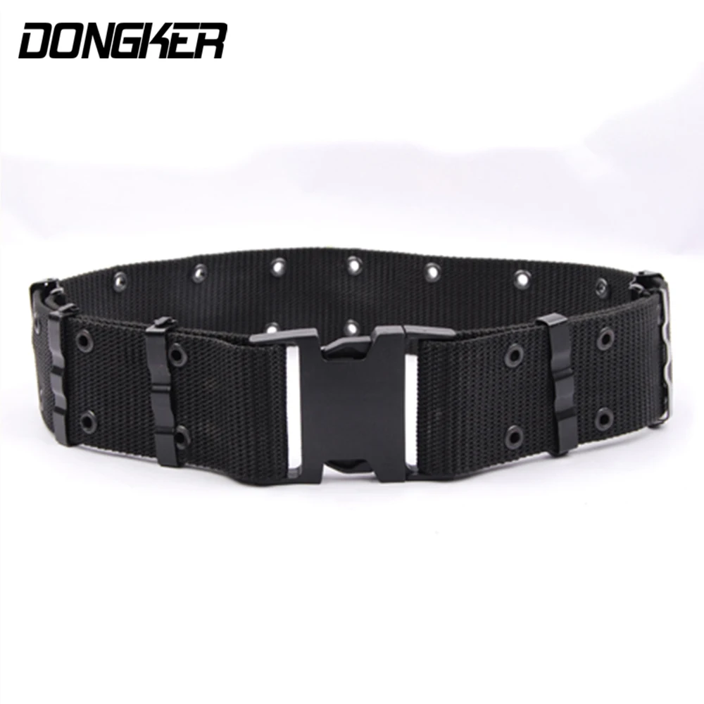 Airsoft 2.25 inch Tactical Belt with Quick Release Buckle Combat Police Heavy Duty  Load