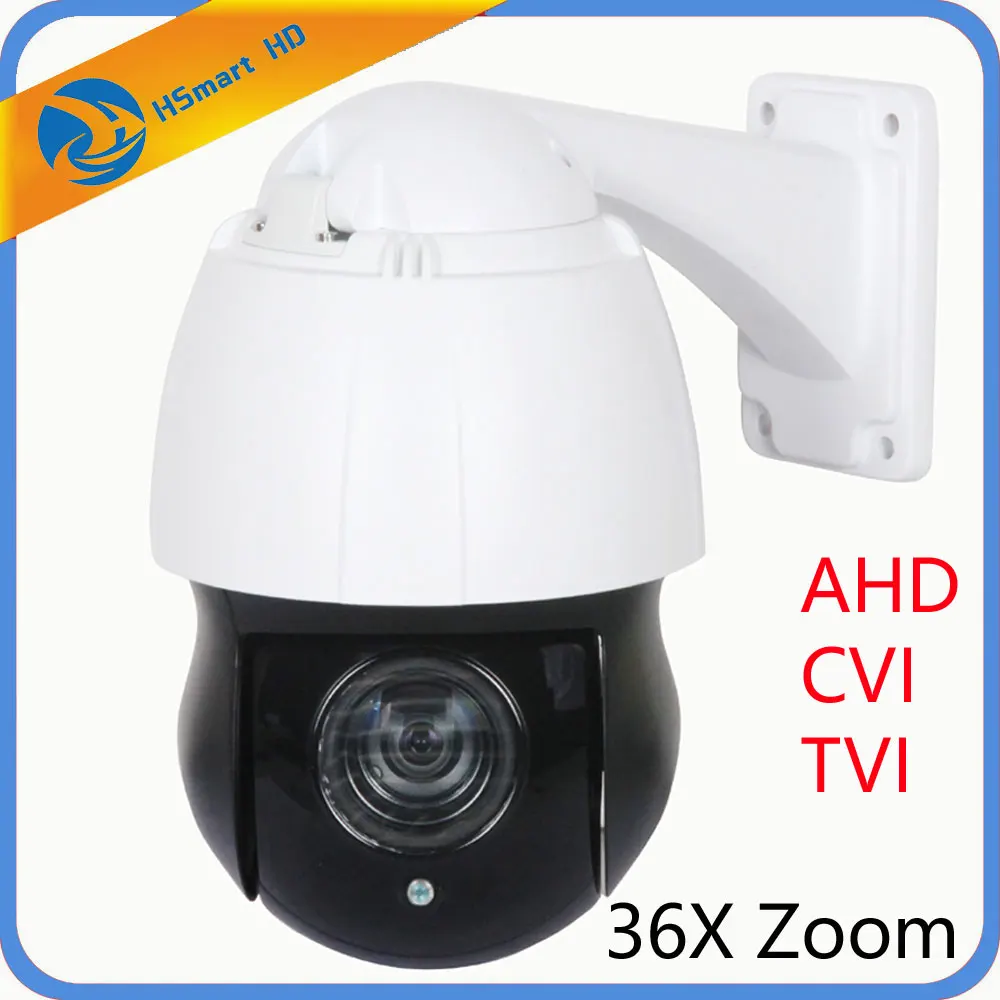 4,5 ''36X зум 4в1 AHD/TVI/CVI/CVBS SONY 323 1080P 2.0MP PTZ скоростная купольная ИК-камера IR Расстояние 100-150 м 6 шт. светодиодный+ 3 шт. лазер+ IR