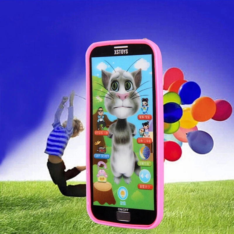 Стильный музыкальный телефон сенсорный экран игрушка-симулятор для ребенка ребенок обучения подарок
