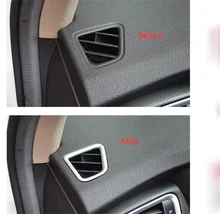Abaiwai Auto-Styling Per Suzuki Sx4 S-Cross di Crossover 2014 2015 2016 Lato interno Anteriore Up Aria Condizionata Air Vent Coperchio di Uscita Trim