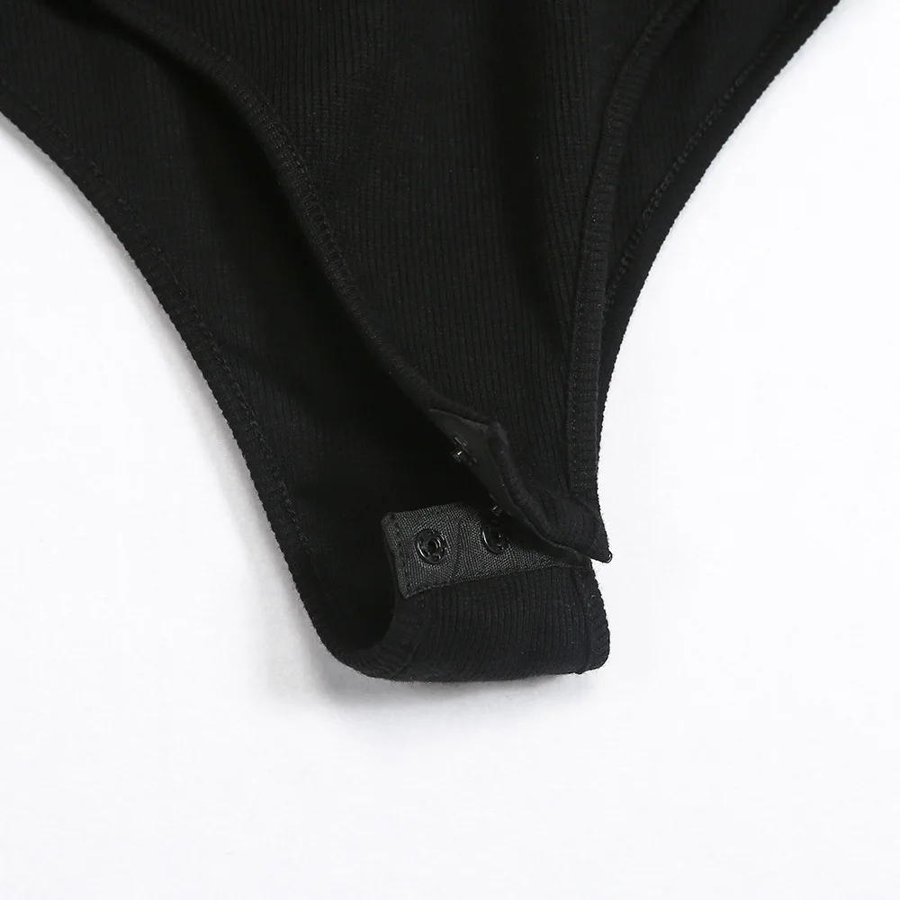 SheMujerSky Черный Боди женские кружевные комбинезоны обтягивающие облегающие боди стрейч с открытыми плечами сексуальный комбинезон