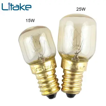 

Litake 220v E14 300 Degree High Temperature Resistant Microwave Oven Bulbs Cooker Lamp Salt Light Bulb