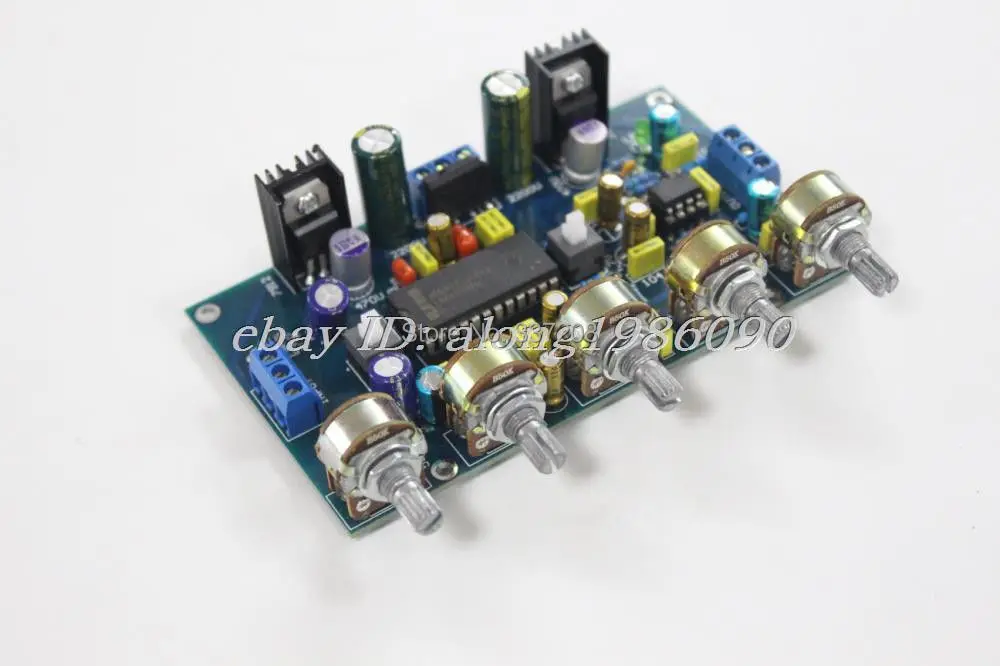 LM4610 + NE5532 preamp LM4610 tone control Board with loudness